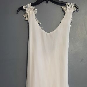 White summer dress